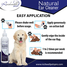 Load image into Gallery viewer, Rockwell Pets Pro Natural Dog Ear Cleaner
